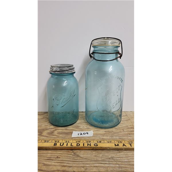 Vintage Ball & Perfect Seal Canning Jars