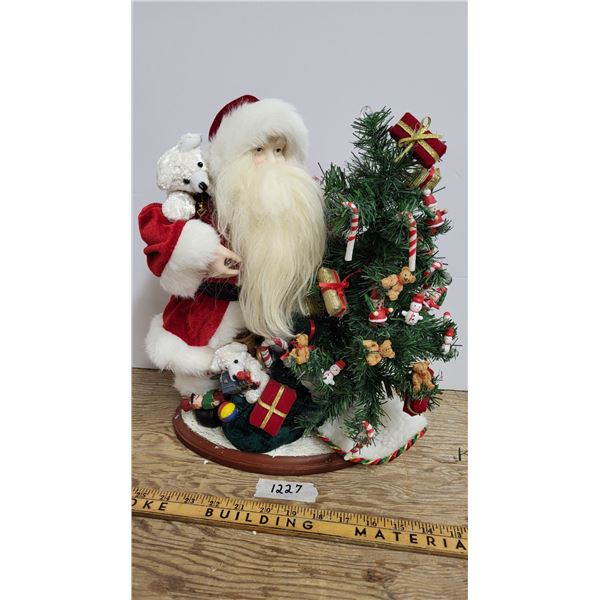 Santa & Tree Figure