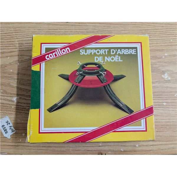 Vintage Tree Base w/ Original Box