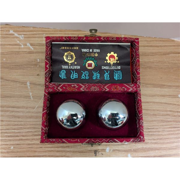 (2) Vintage Therapy Balls in Original Box
