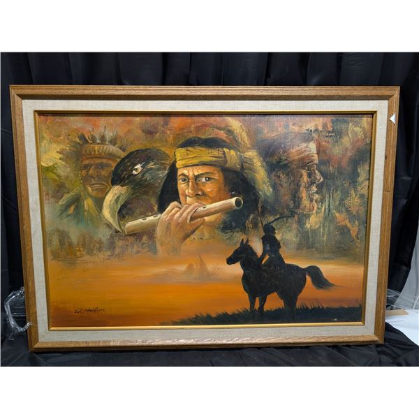 41"x28" Framed Painting