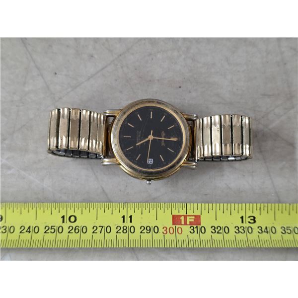 Stainless steel wrist watch