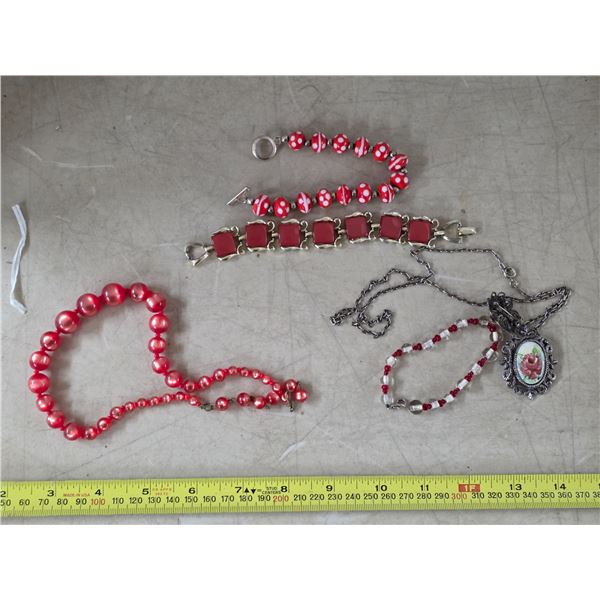Necklaces and bracelets