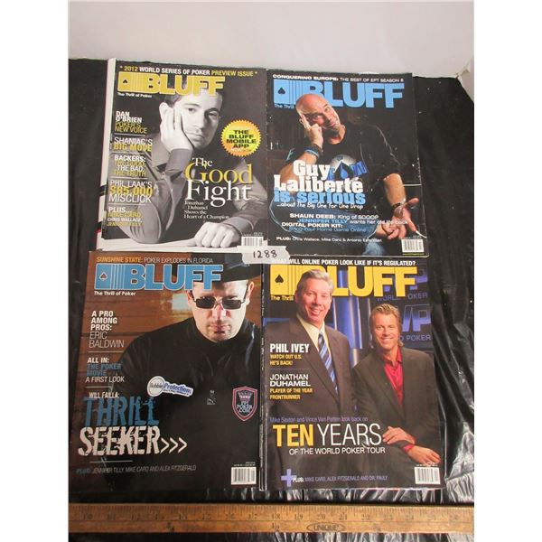 Bluff: The Thrill of Poker 2012 (4 issues)
