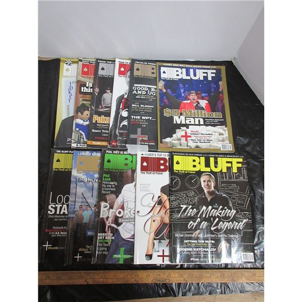 Bluff: The Thrill of Poker 2011 (11 issues)