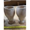 Image 3 : Vintage palm tree pottery vases