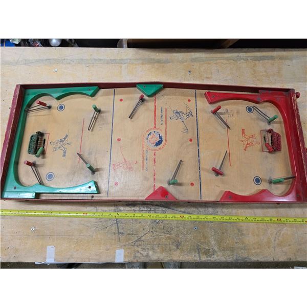 Antique hockey table