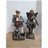 Image 1 : Garden Decor (Solar Sea Captain, and "Angel Reading on Colum)