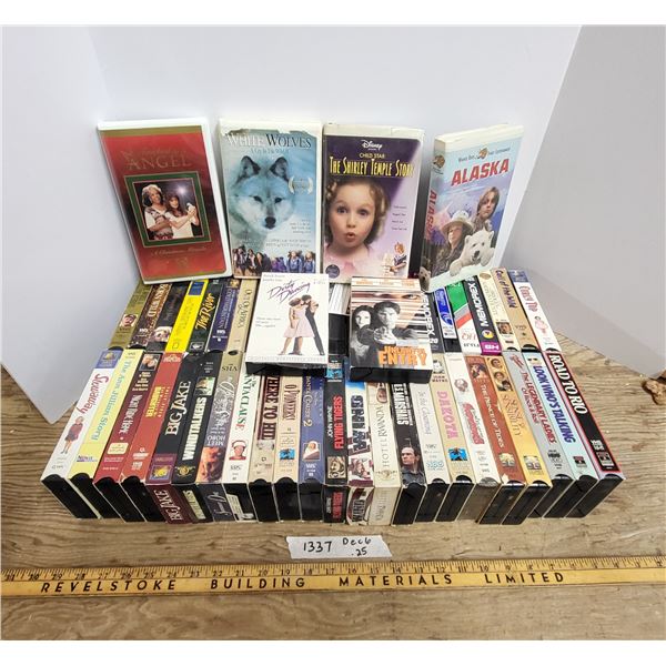 Box of Misc. VHS Movies
