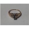 Image 2 : 10K Gold Ring Size - 4.5, Weight - 2.4g.