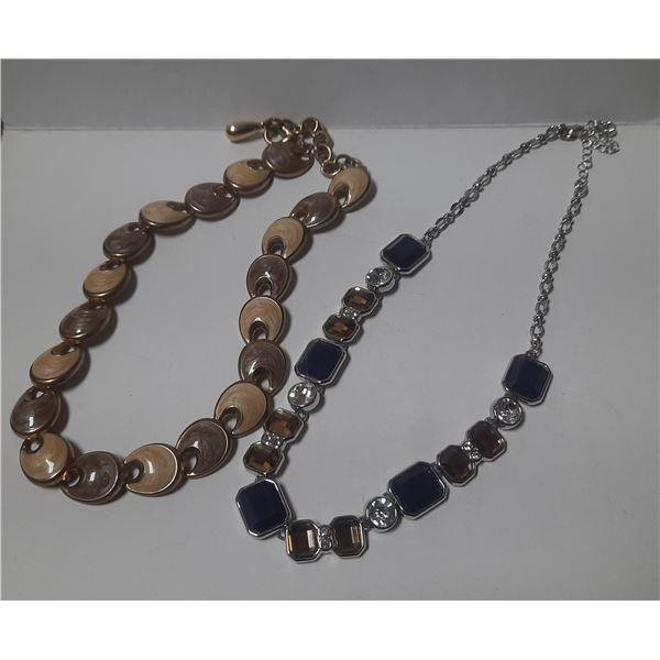 Two Fashion Necklace. (One is from Lia Sophia)