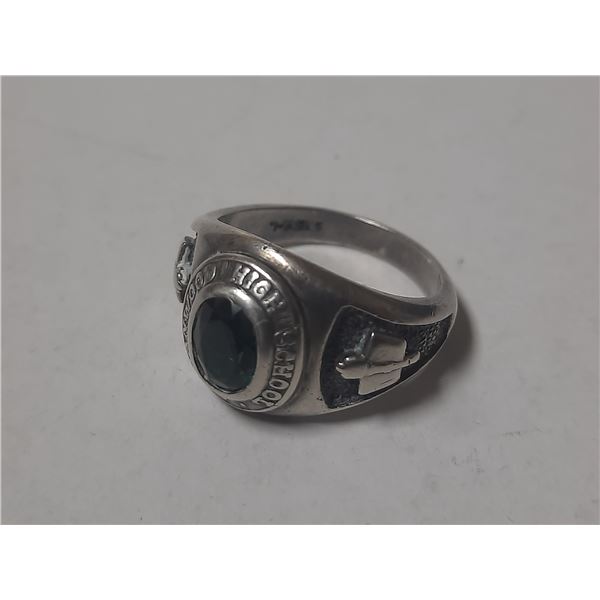 Sterling High School Canwood Ring Size - 8, Weight - 8.1.