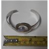 Image 1 : Mexico 925 Silver Bracelet/Bangle -Weight 29.7g.