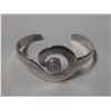 Image 2 : Mexico 925 Silver Bracelet/Bangle -Weight 29.7g.