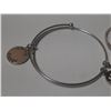 Image 2 : (3) Decorative Bracelet and Locket Photo Frame Safety Pin.