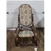 Image 1 : Wood rocking chair- 20"W by 41"H