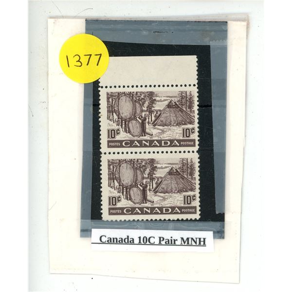 Canada 10C Pair MNH.