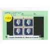 Image 1 : Canada Elizabethb 5C Block of 4 Unused.