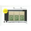 Image 1 : Canada George VI 1C Block of 3C Unused.