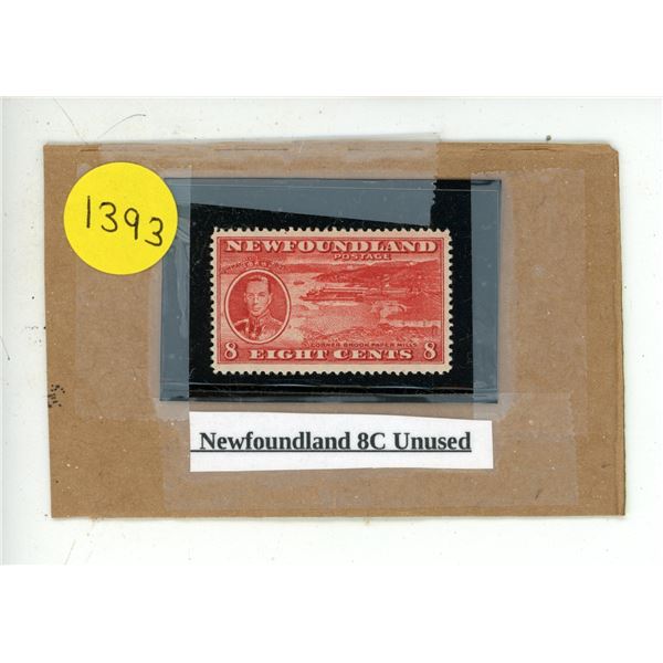 Newfoundland 8C Unused.