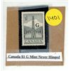 Image 1 : Canada $1 G Mint Never Hinged.