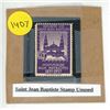 Image 1 : Saint Jean Baptiste Stamp Unused.