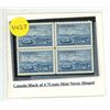 Image 1 : Canada Block of 4 7Cents Mint Never Hinged.