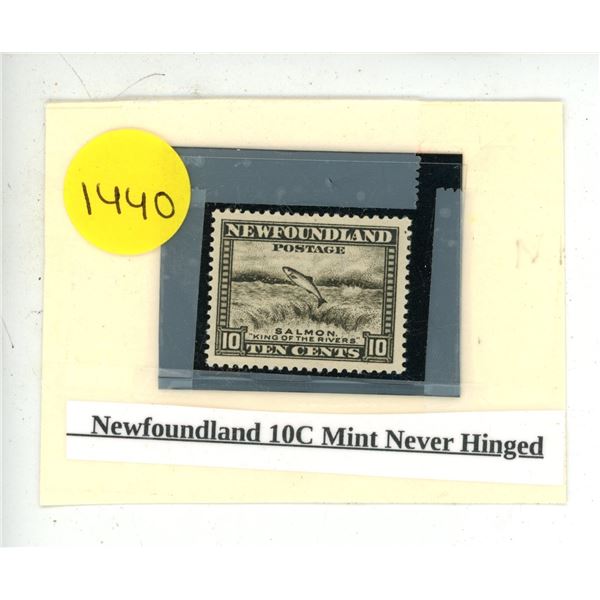 Newfoundland 10C Mint Never Hinged.