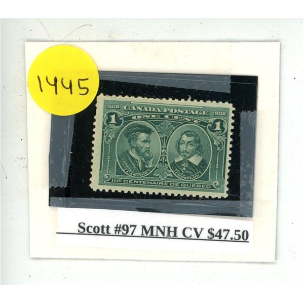 Scott #97 MNH CV $47.50.