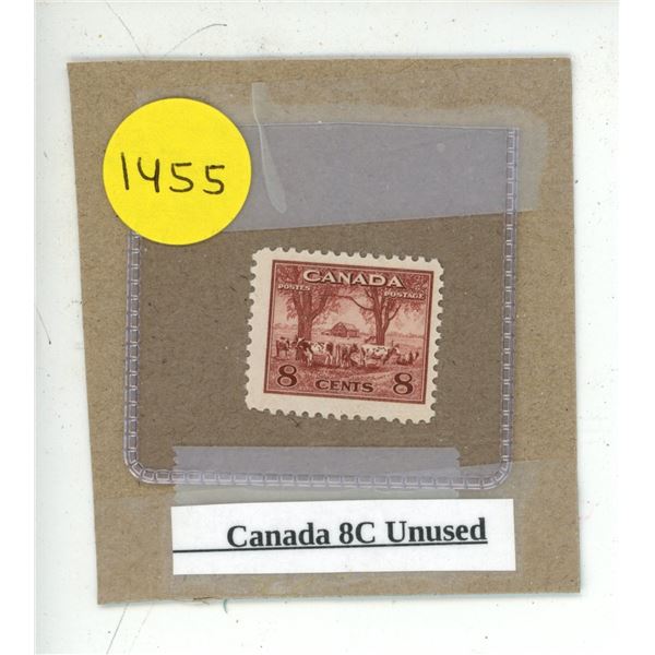 Canada 8C Unused.