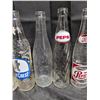 Image 4 : (6) Vintage Pop Bottles (Orange Crush, Pepsi, Crest, and etc.)