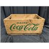 Image 1 : Vintage Wood Coca-Cola Pop Crate 19"x10"x12"