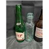 Image 3 : (4) Vintage Pop Bottles (Kist, Hep, Saints Brewery)