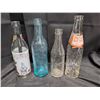 Image 1 : (4) Vintage Pop Bottles (Patio, Canadian 5th Annual Bottle Show, Drewrys)
