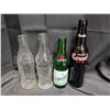 Image 1 : (4) Vintage Pop Bottles (Orange Crush, Schweppes, Wishing Well)