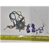 Image 1 : Earrings and necklace