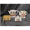 Image 3 : Tea Town Teapots "Victorian Pub" and "The Old Sweet Shop"