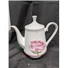 Image 3 : Pink Peony Flower Tea Set - 4 pieces