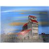 Image 6 : 3 Saskatchewan Evelvator Original Paintings + 1 Professionally Framed Photo 16x19inch + 1 Profession