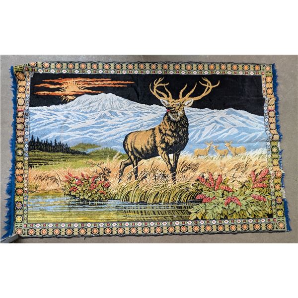 Deer Rug - 70x45 inch