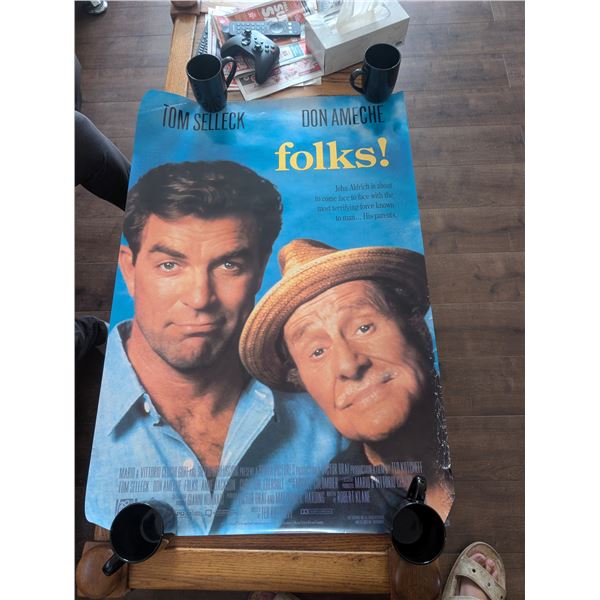 Vintage Movie Poster – Folks!