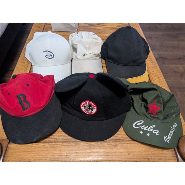 Lot of misc. ball caps