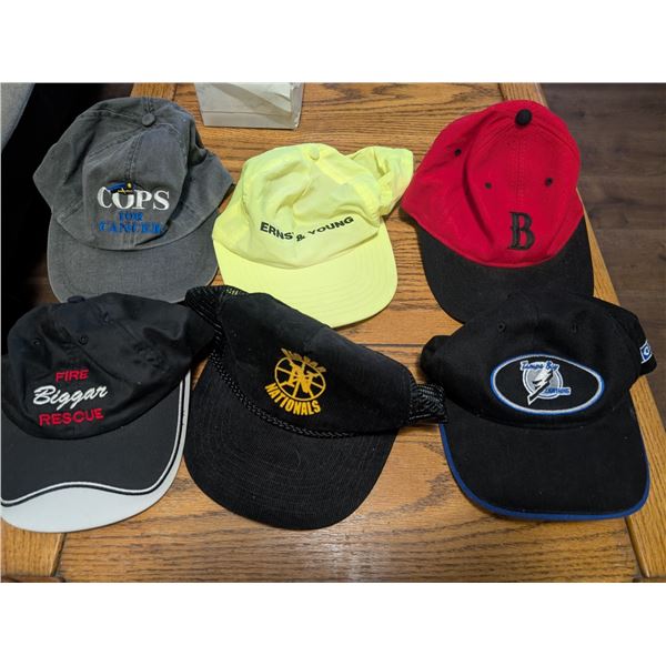 Lot of misc. ball caps