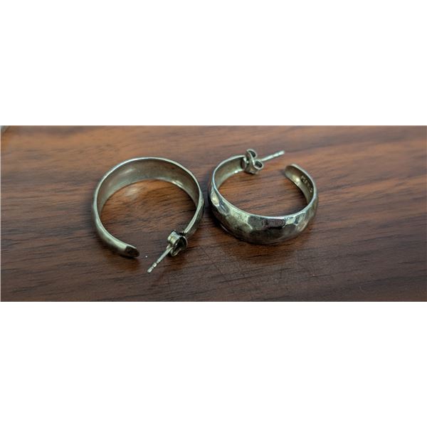 Pair of 9.25 Steel Earrings