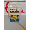 Image 1 : Vintage 1983 Fisher Price Gas Pump toy (Working)