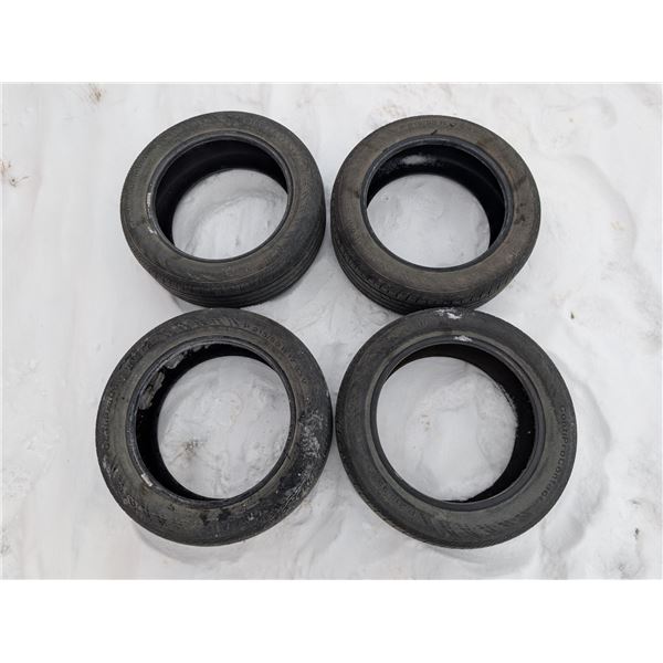 Set of (4) P 215/55 R17 93 V ContiProCo Tires