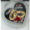 Image 2 : "together forever" heart coin