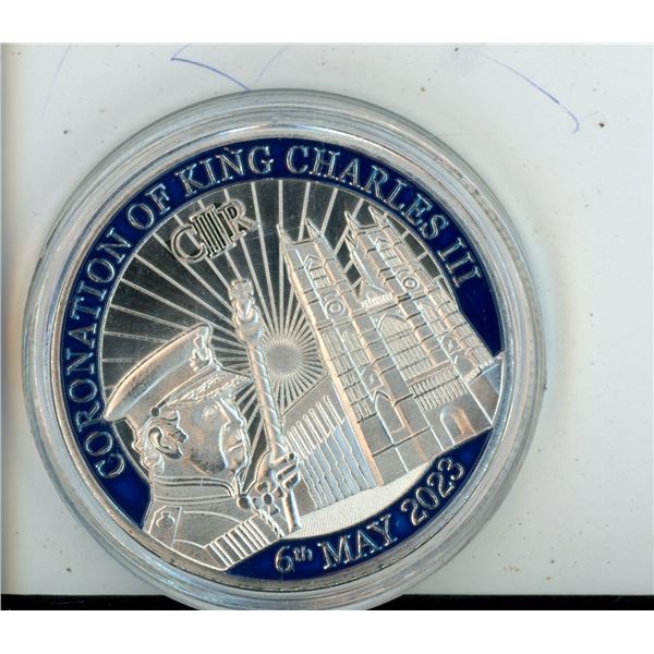 coronation of king Charles 111 king Charles coin