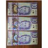 Image 2 : ten dollar bill's 3 Canadian bill's FTW0436256-256