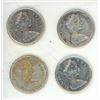 Image 2 : (4) 1967 Canada Silver 25 Cents.